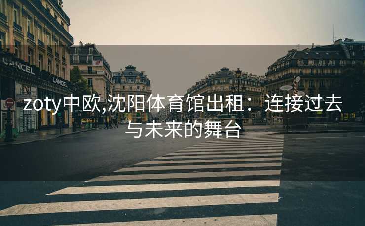 zoty中欧,沈阳体育馆出租：连接过去与未来的舞台