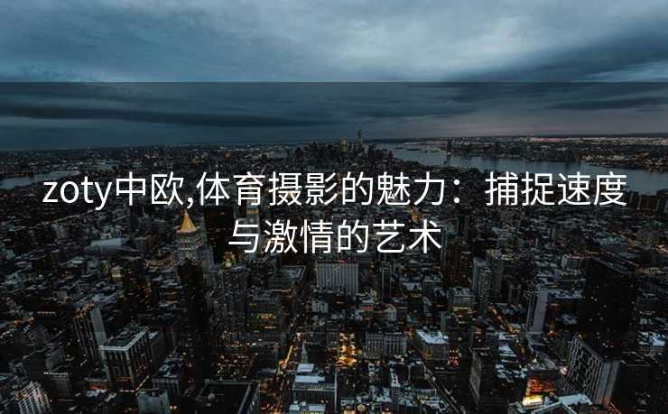 zoty中欧,体育摄影的魅力：捕捉速度与激情的艺术