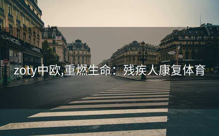 zoty中欧,重燃生命：残疾人康复体育
