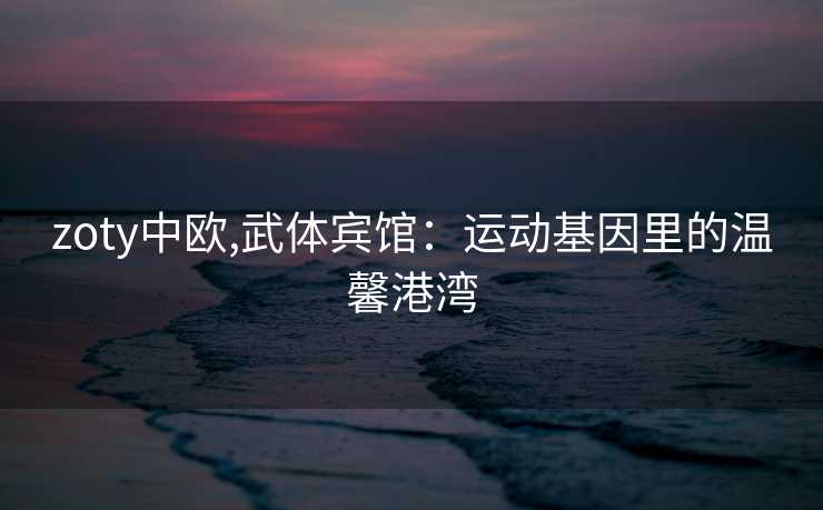 zoty中欧,武体宾馆：运动基因里的温馨港湾