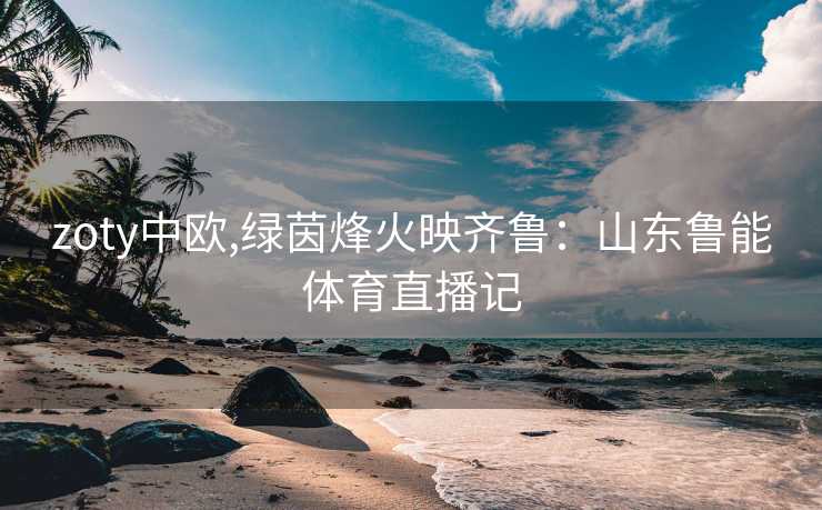 zoty中欧,绿茵烽火映齐鲁：山东鲁能体育直播记